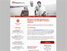 Tablet Screenshot of heartscan.com